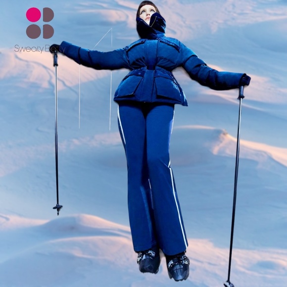 *SOLD**Sweaty Betty Alps Waterproof Duck Down Insulated Ski Jacket NWT - Picture 8 of 12